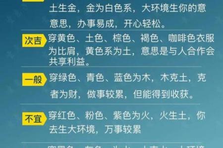五行穿衣每日指南6月10日 6月10日五行穿衣颜色指南
