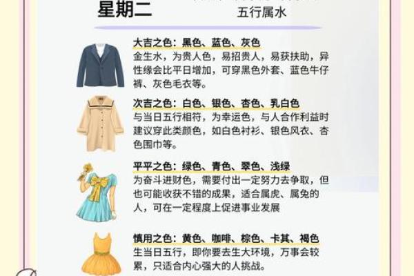 五行穿衣每日查询 五行穿衣颜色搭配查询