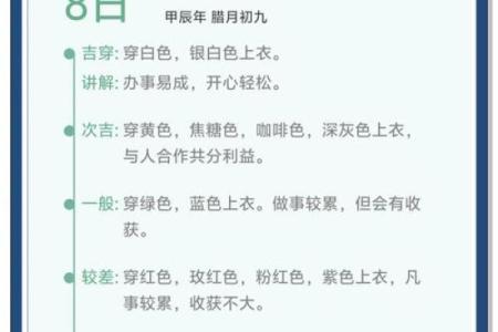 五行穿衣每日指南2023年2月8号 今日五行旺运穿搭指南