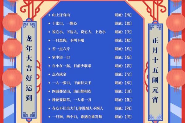 2023年元宵节趣味灯谜集锦，适合家庭和孩子一起玩的谜语