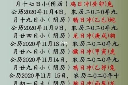 11月余事勿取黄道吉日一览表，如何避开凶日选好日子？