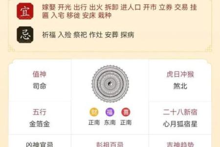 2009年老黄历宜忌事项详细解读，每日运势分析