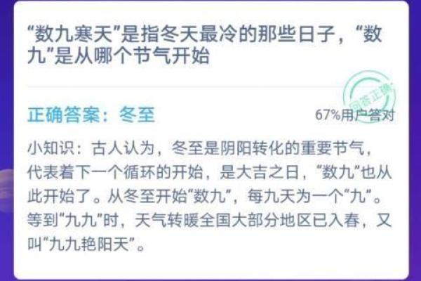 2020年数九寒天具体从哪一天开始计算？