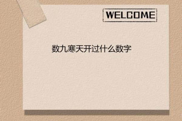 请问2021年数九寒天是从什么时候正式入九？